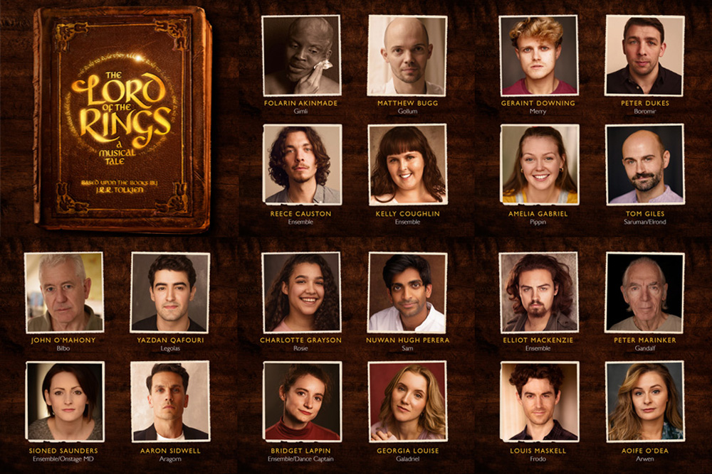 Full casting announced for The Lord Of The Rings at The Watermill